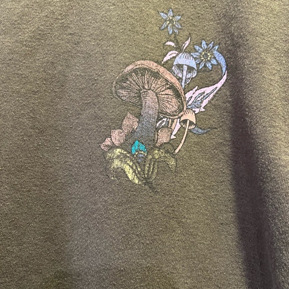 Wild Fable Mushroom Sweatshirt “Bloom as you Are” Sweatshirt SZ S - Picture 3 of 9